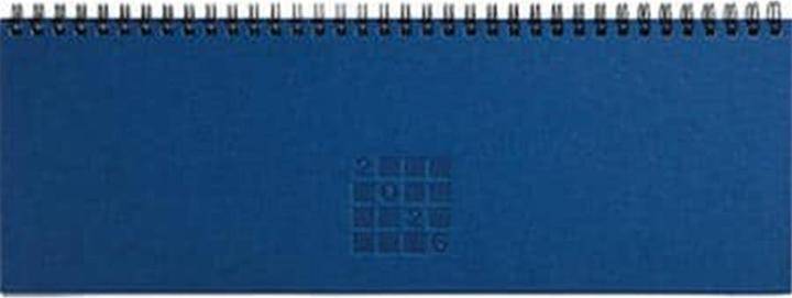 Simplex Tisch-Querkalender Septant 30.7 x 10.5 cm, 2026, Blau (29 x 10.5 cm, Deutsch)