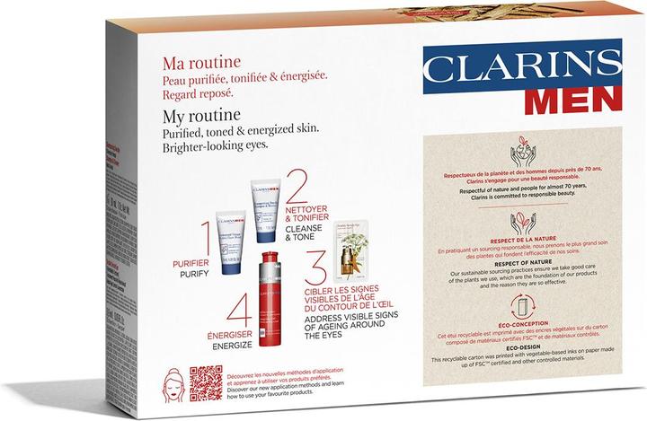 Image du produit Clarins Gel énergisant pour hommes (Set soin du visage)