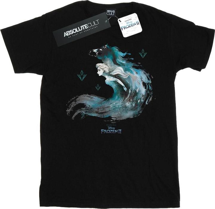 Disney Frozen 2 Elsa With Nokk The Water Spirit TShirt (M)