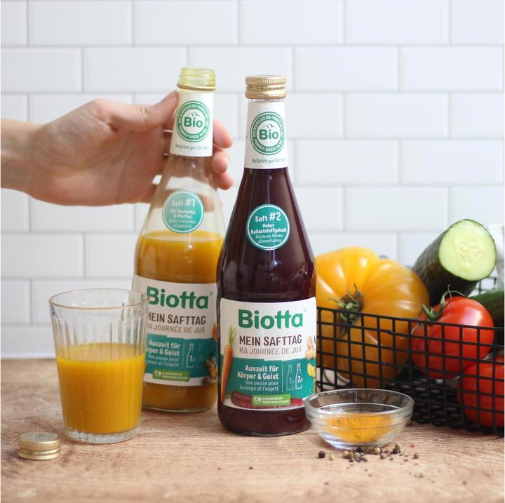 Produktbild Biotta Mein Safttag Set (2 x 50 cl)