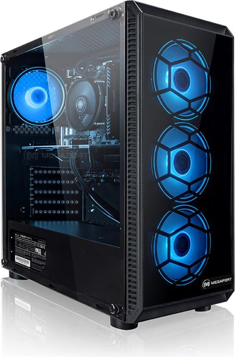 Image du produit Megaport PC de jeu Intel Core i5-10400F - GeForce GTX 1660 - 1006-FR (Intel Core i5-10400F, 8 Go, 500 Go, GeForce GTX 1660)