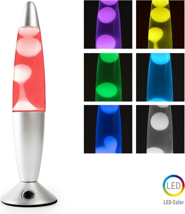 Produktbild InnovaGoods Mehrfarbige LED-Lavalampe Kolemp