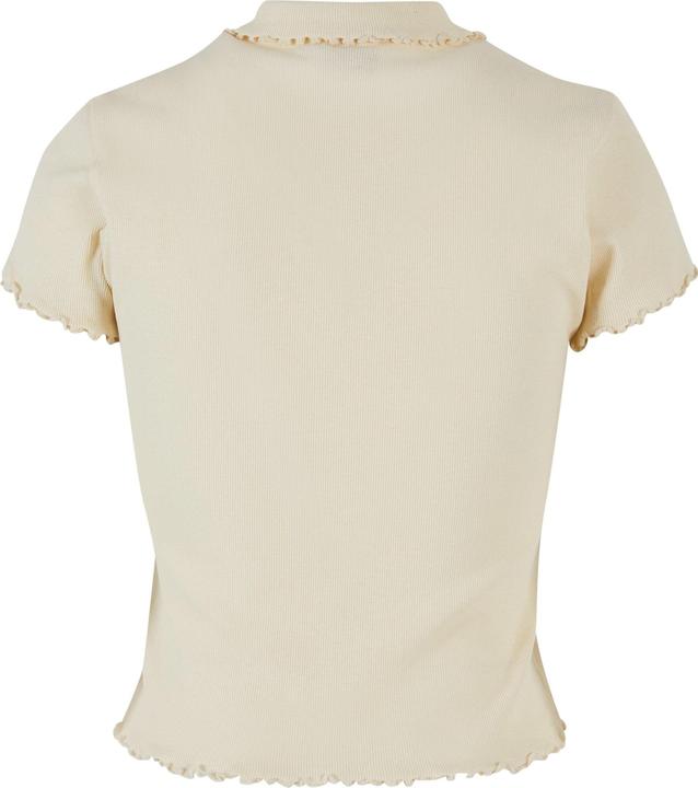 Actual product image Urban Classics Ladies Rib Polo Tee (S)