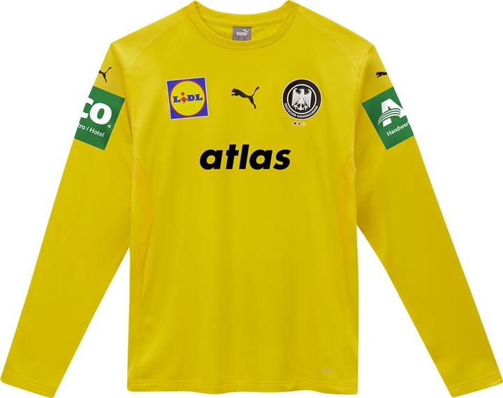 Actual product image Puma DHB GK Jersey SS25 with sponsor (S)