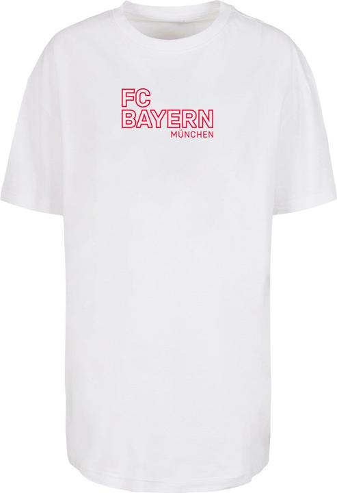 FC Bayern München Ladies FC Bayern Red Oversized Boyfriend Tee - 118317 (XS)