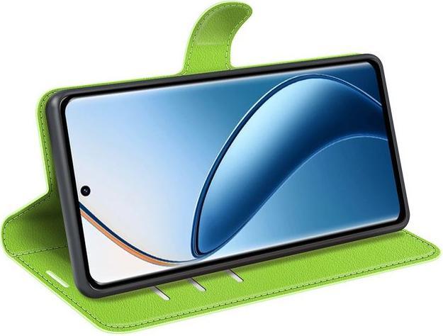 Actual product image MU Classic Litchi Leather Bookcover Series (Realme 12)
