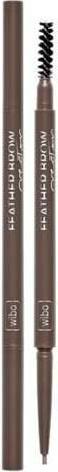 Wibo Feather Brow Creator Eyebrow Pencil With Brush Soft Brown