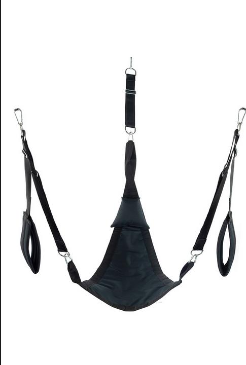 Mr. Sling Triangle canvas sling - 3 or 4 points - Full set - Black