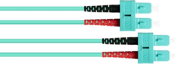 Actual product image Varia Patch cable fibre optic duplex OM3 (multimode, 50125) SCSC, LSZH, exchangeable polarit (3 m)
