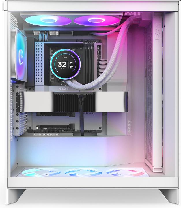 Produktbild NZXT Kraken Elite 420 RGB 420 mm (weiss)