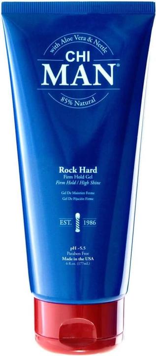 CHI Man Rock Hard Firm Hold Gel 177 (Haargel, 177 ml)