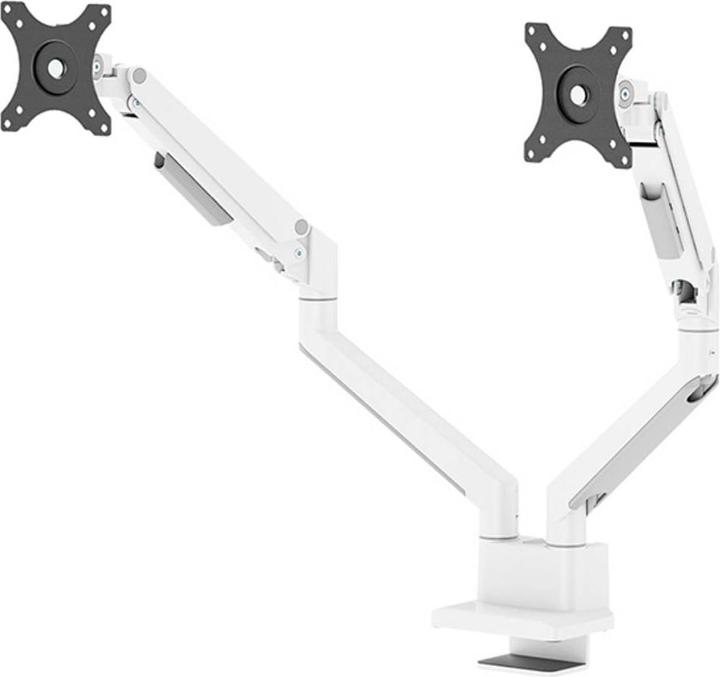 Actual product image Neomounts table mount duo 100x100 9kg/17-32"/white/fully moveable (Table, 35")