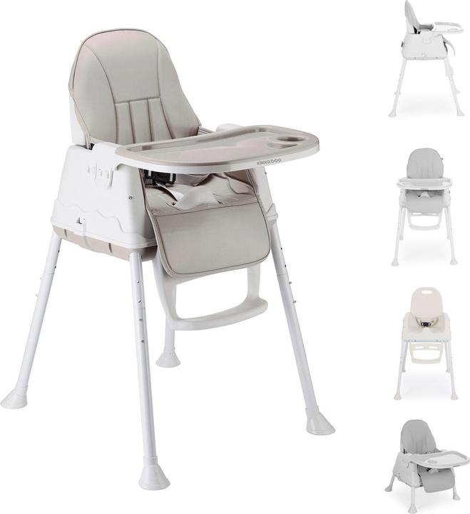 Actual product image Kikkaboo High chair Creamy 2in1 (Highchair)