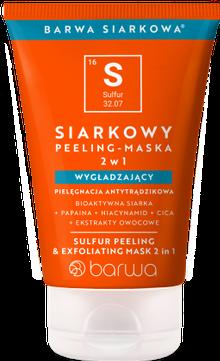 Barwa Sulphur Peeling Mask 2In1 Smoothing 120Ml (120 ml)