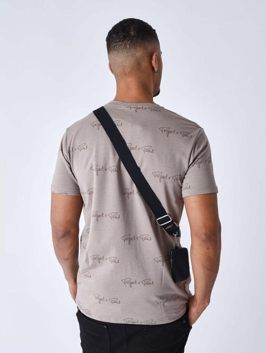 Actual product image Project X Paris printed t-hirt project x pari ignature all over (S)