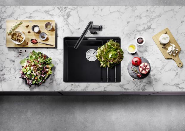 Actual product image Blanco Etagon 500-U (Top-mounted sink, 46 cm, 53 cm)