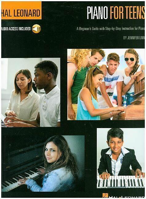 Produktbild Piano for Teens Method: A Beginner/'s Guide with Step-By-Step Instruction for Piano (Englisch, JENNE LINN, 2018)