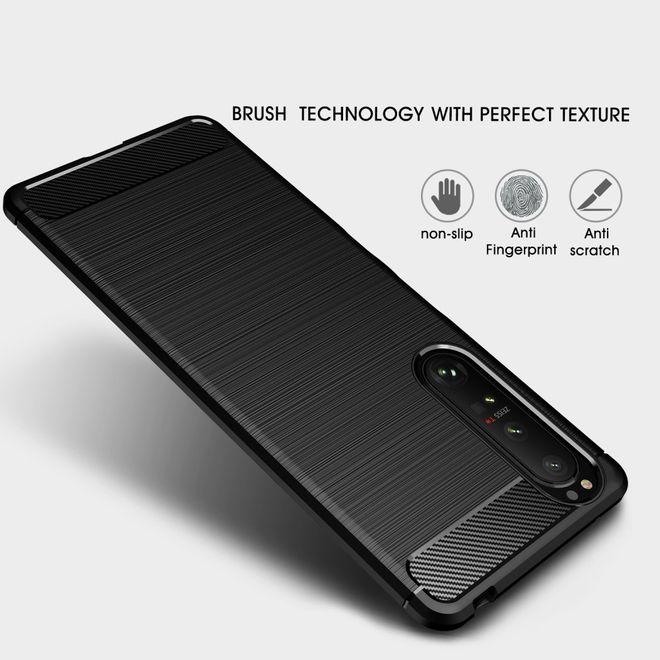 Actual product image MU Style Carbon Fiber TPU Softcase Series (Sony Xperia 1 III)