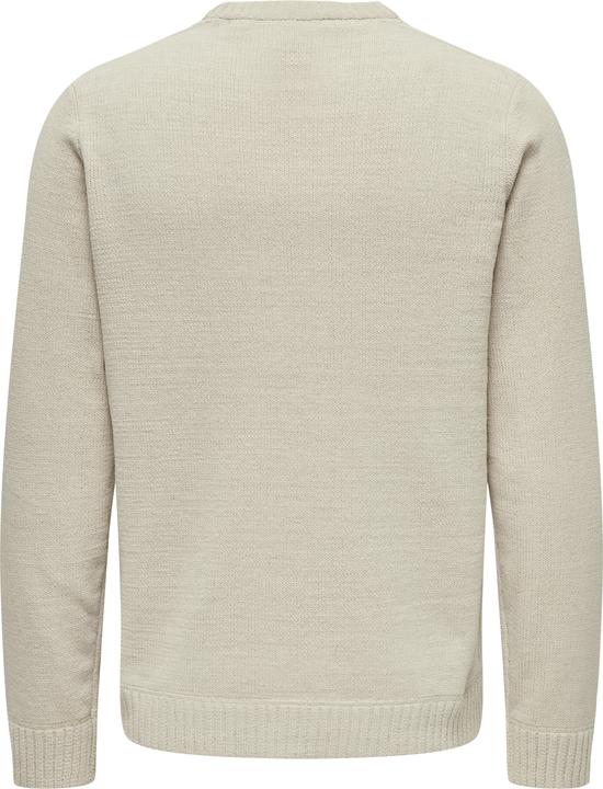 Actual product image Only & Sons Onsethan Life Reg 7 Crew Knit (L)