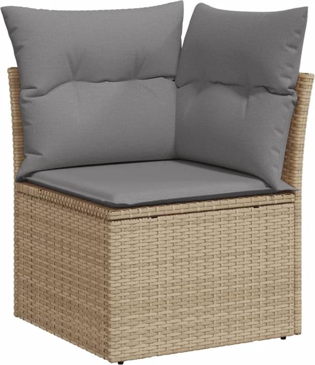 Produktbild VidaXL Gartenmöbel Sofa Garnitur Gartengarnitur Garten Sitzgruppe 8-tlg. Beige