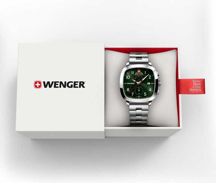 Image du produit Wenger Vintage Sport Chrono 01.1933.112 (Swiss Made, Chronographe)