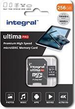 Produktbild PREMIUM HIGH SPEED MICROSDHC/XC V30 UHS-I U3 MicroSD (256 GB, microSD, U3, UHS-I)