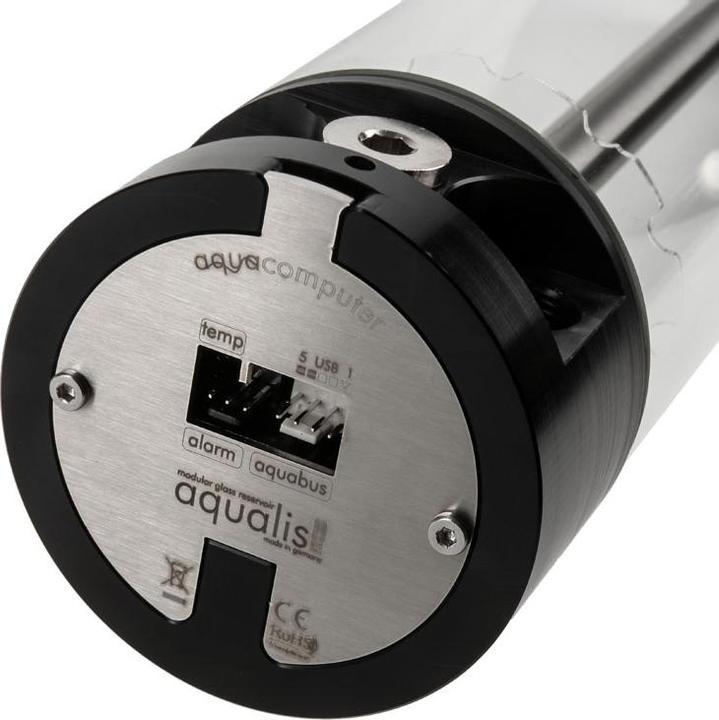 Actual product image Aqua Computer aqualis XT 880 ml with level measurement and illumination option