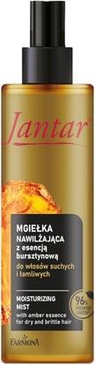 Actual product image Farmona Jantar Moisturising Mist With Amber Essence For Dry And Brittle Hair 200Ml (200 ml)