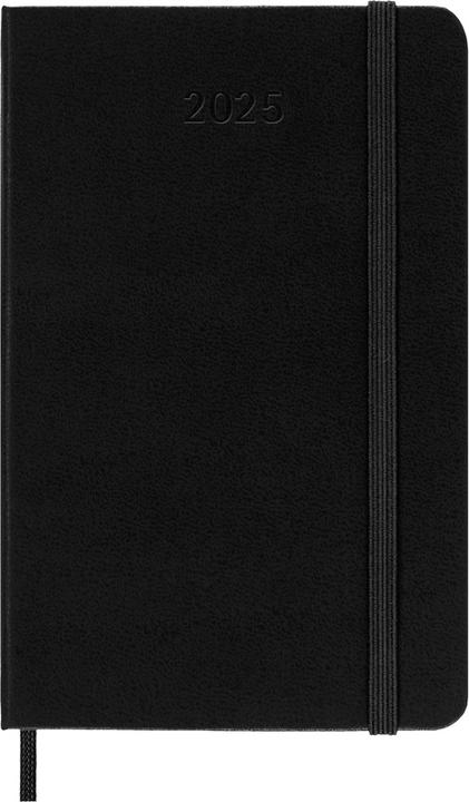 Actual product image Moleskine Agenda tascabile Hard Cover Weekly (Pocket, A6, English)
