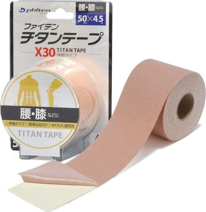 Immagine prodotto Phiten Nastro Aquatitan X30 5cmx4.5m elastico EU (4.50 m)