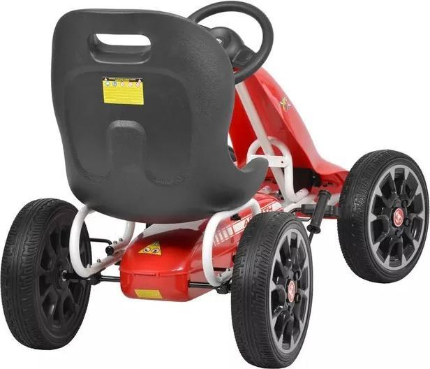 Actual product image Hecht ABARTH RED pedal go-kart