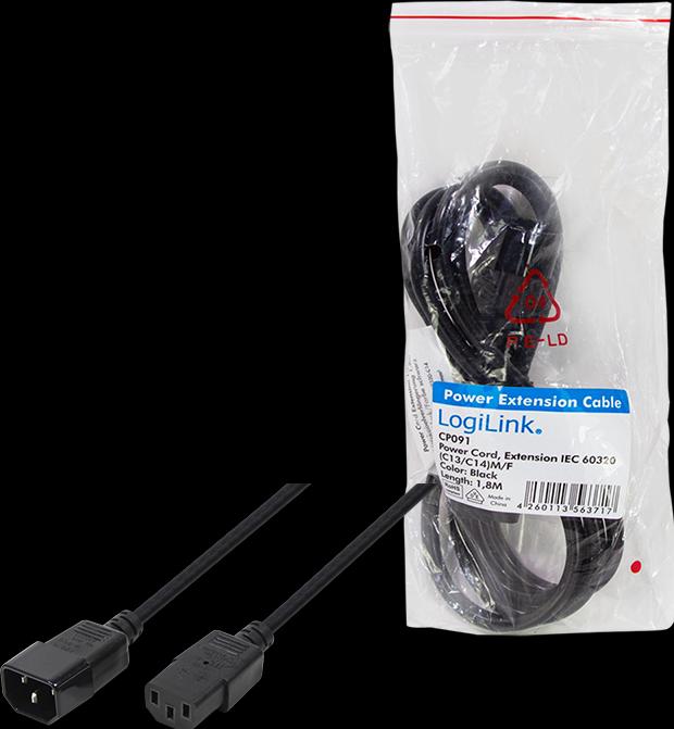 Actual product image LogiLink CP091 (1.80 m)