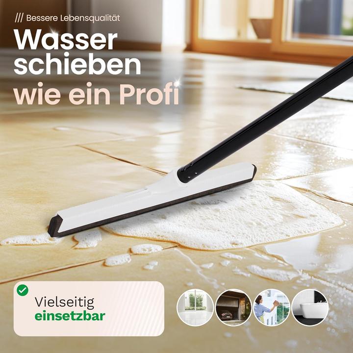 Produktbild Novaliv 2X Badabzieher Dusche Kunststoff 43cm I Wasser Abzieher Schieber für Boden Wasserabzieher Te