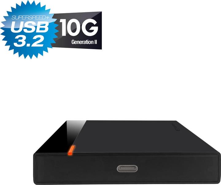 Actual product image Fantec PL-25U31 6.35cm 2.5inch SATA SSD hard drive enclosure USB-C USB 3.1 10G technology (2.5")