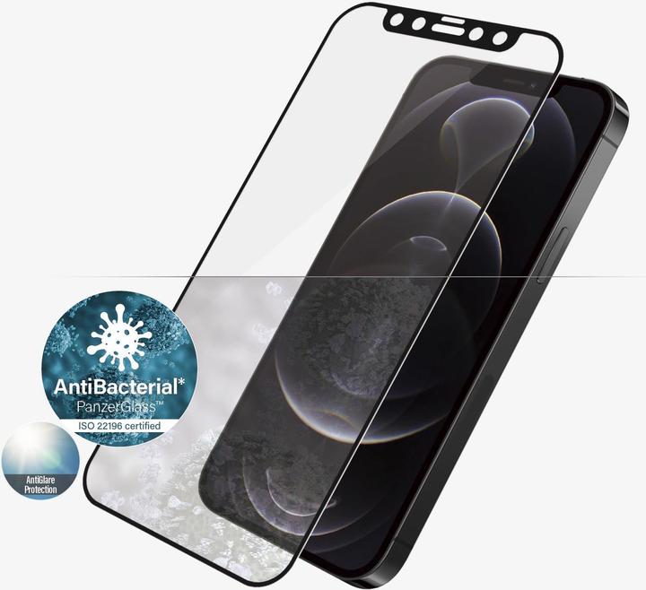 Produktbild PanzerGlass Case Friendly Black (1 Stück, Apple iPhone 12, Apple iPhone 12 Pro)