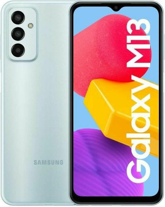 Produktbild Samsung Galaxy M13 (64 GB, Light Blue, 6.60", Dual SIM, 50 Mpx, 4G)