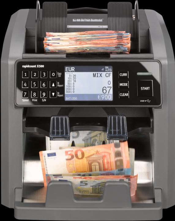 Actual product image ratiotec rapidcount X 500 (Bank note counter)