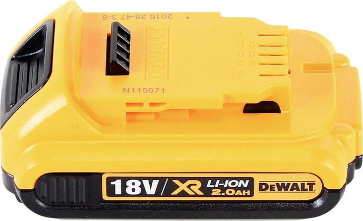 Actual product image DeWalt DCS 334 N Battery pendulum action jigsaw 18 V Brushless + 1x battery 2.0 Ah - without charger