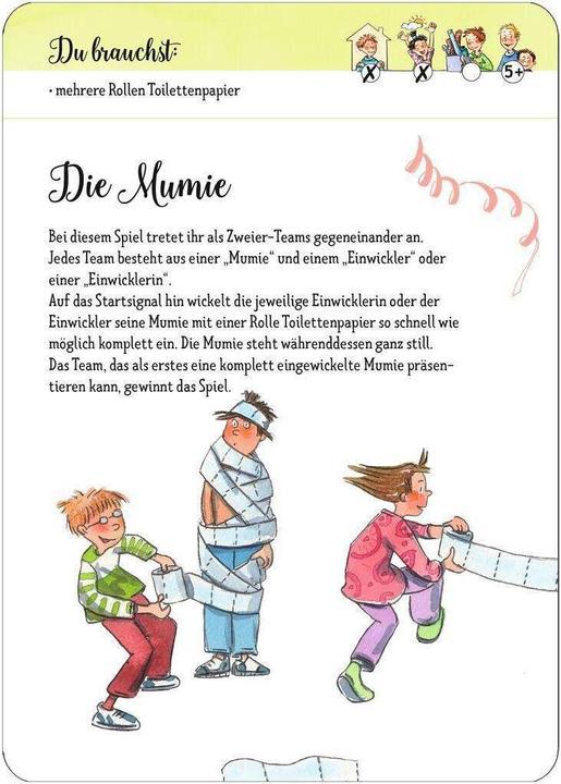 Produktbild 50 Spiele für den Kindergeburtstag im Kindergartenalter (Deutsch)