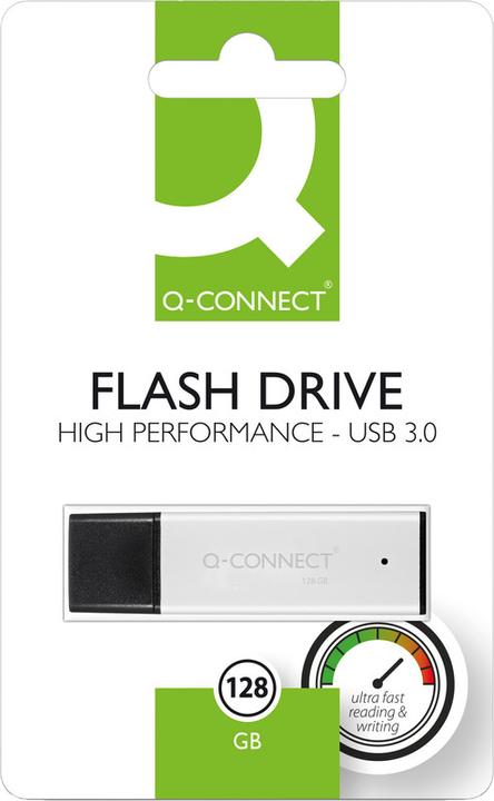 Actual product image Q-Connect Clé USB 3.0 Flash Drive white (128 GB, USB-A)