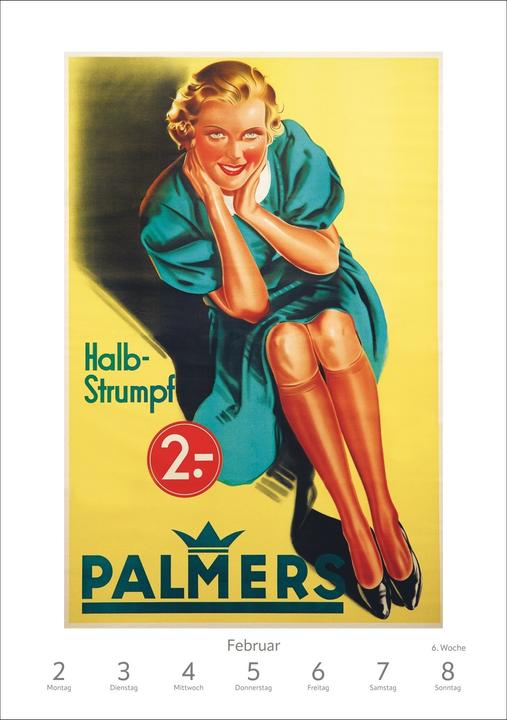 Produktbild Harenberg Alles Reklame! Wochen-Kulturkalender 2026 - 53 nostalgische Werbeplakate (Harter Einband, Deutsch)