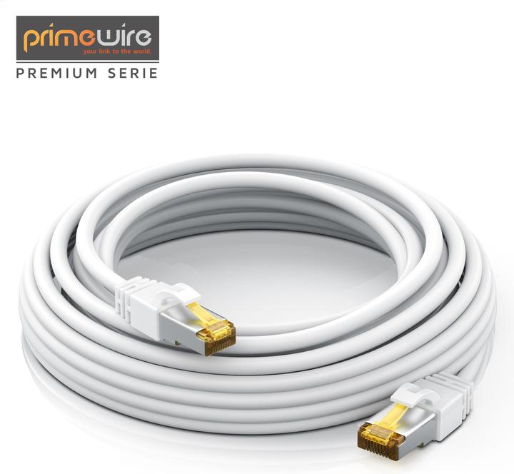 Immagine prodotto Primewire Cavo di rete CAT.7 - cavo Ethernet Gigabit Lan RJ45 - 10 Gbit/s - cavo patch - comp. CAT.6 CAT.8 (S/FTP, PiMF, CAT7, 10 m)