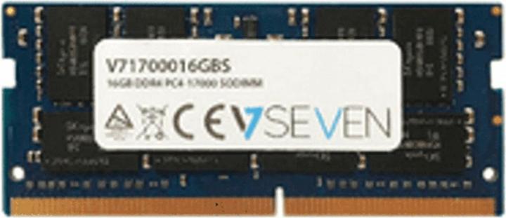 Produktbild V7 V71700016GBS (1 x 16GB, 2133 MHz, DDR4-RAM, SO-DIMM)