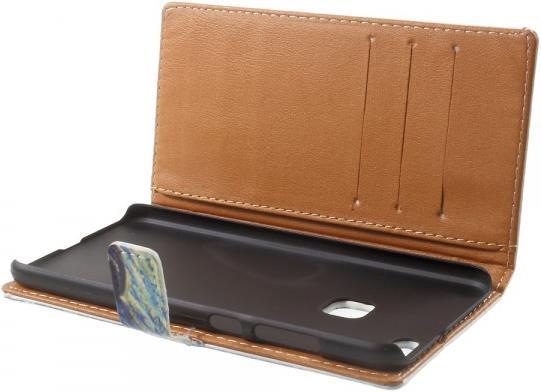 Actual product image Leather case with pattern