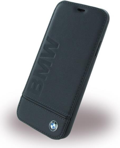 Actual product image BMW Signature Logo Series Leather Bookcover Case (Apple iPhone X, Apple iPhone XS)