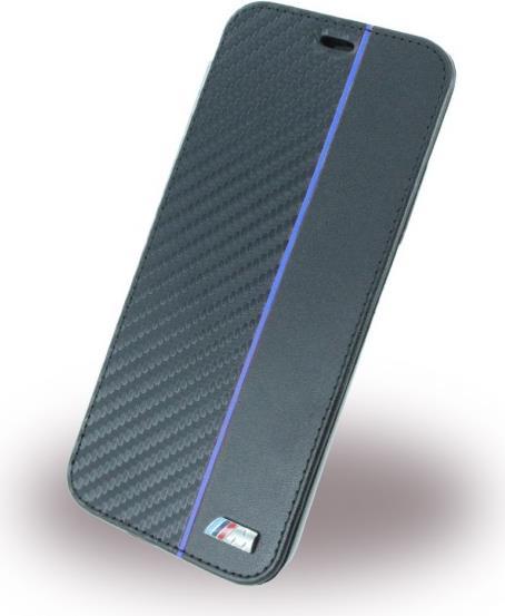 Actual product image BMW Bi-Material Series Carbon Bookcover Case (Apple iPhone X)