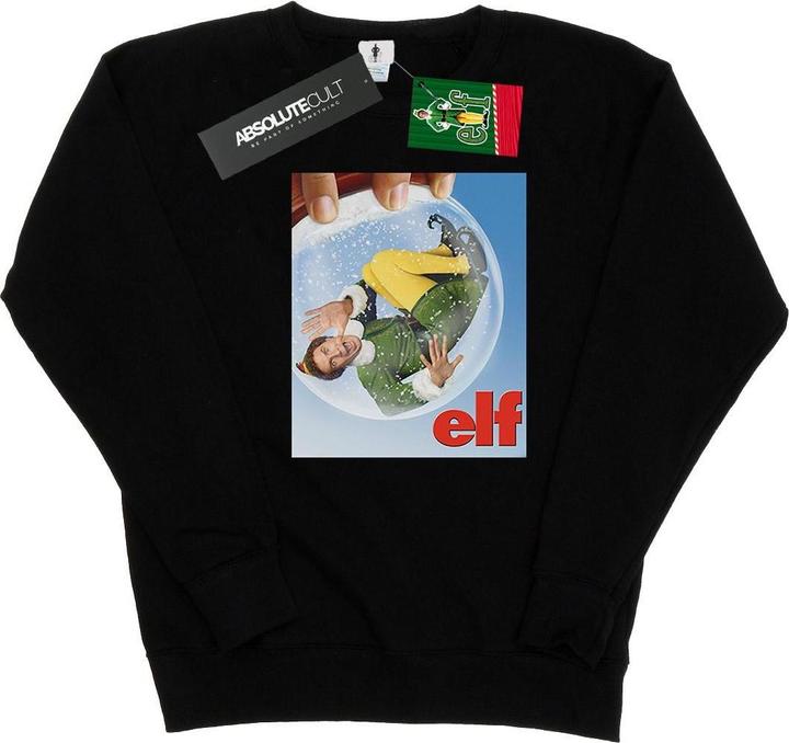 Elf Snow Globe Poster Sweatshirt (L)