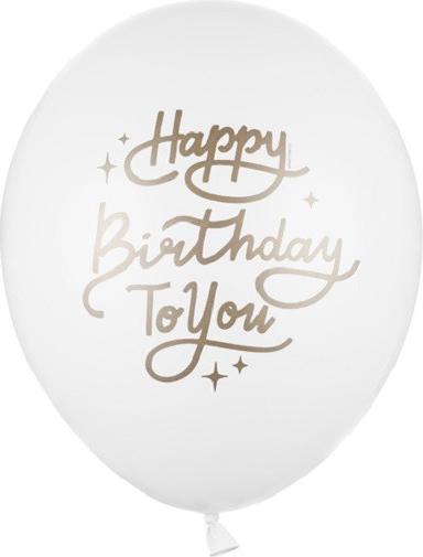 Produktbild Partydeco Luftballons Happy Birthday To You (50 x)