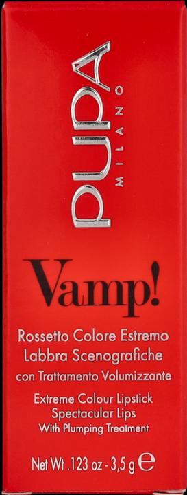 Actual product image Pupa Milano Vamp! 300 Scarlet Bordeaux 3.5g (300 Scarlet Bordeaux)