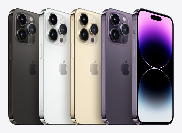 Produktbild Re!commerce iPhone 14 Pro Max (128 GB, Silber, Silver, 6.70", 48 Mpx, SIM + eSIM, A / Wie neu)